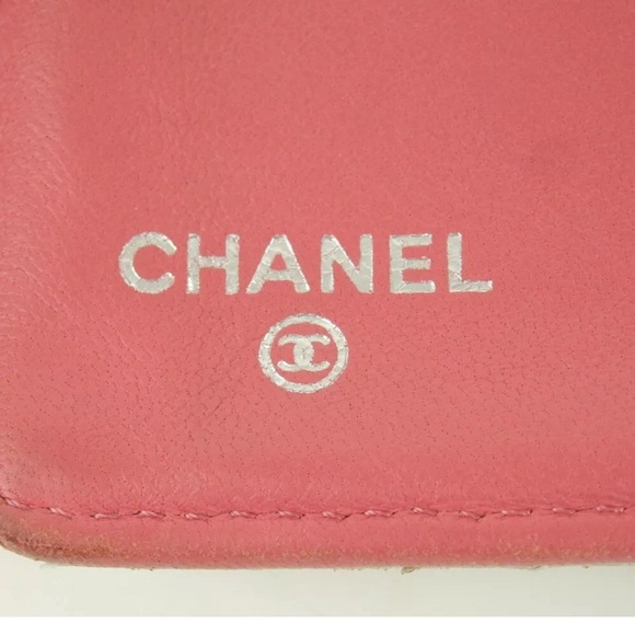 Authentic CHANEL Matrasse COCO Mark purse leather 💝 - Picture 6 of 7